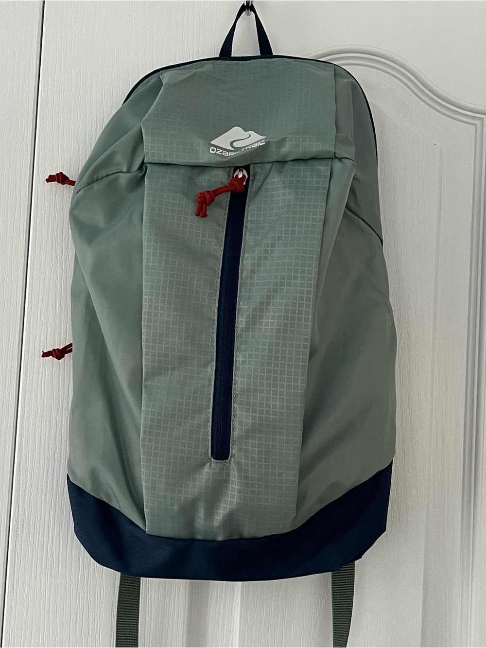 Ozark Trail 10L Day Pack Backpack Gray & Blue Lightweight Hiking Travel